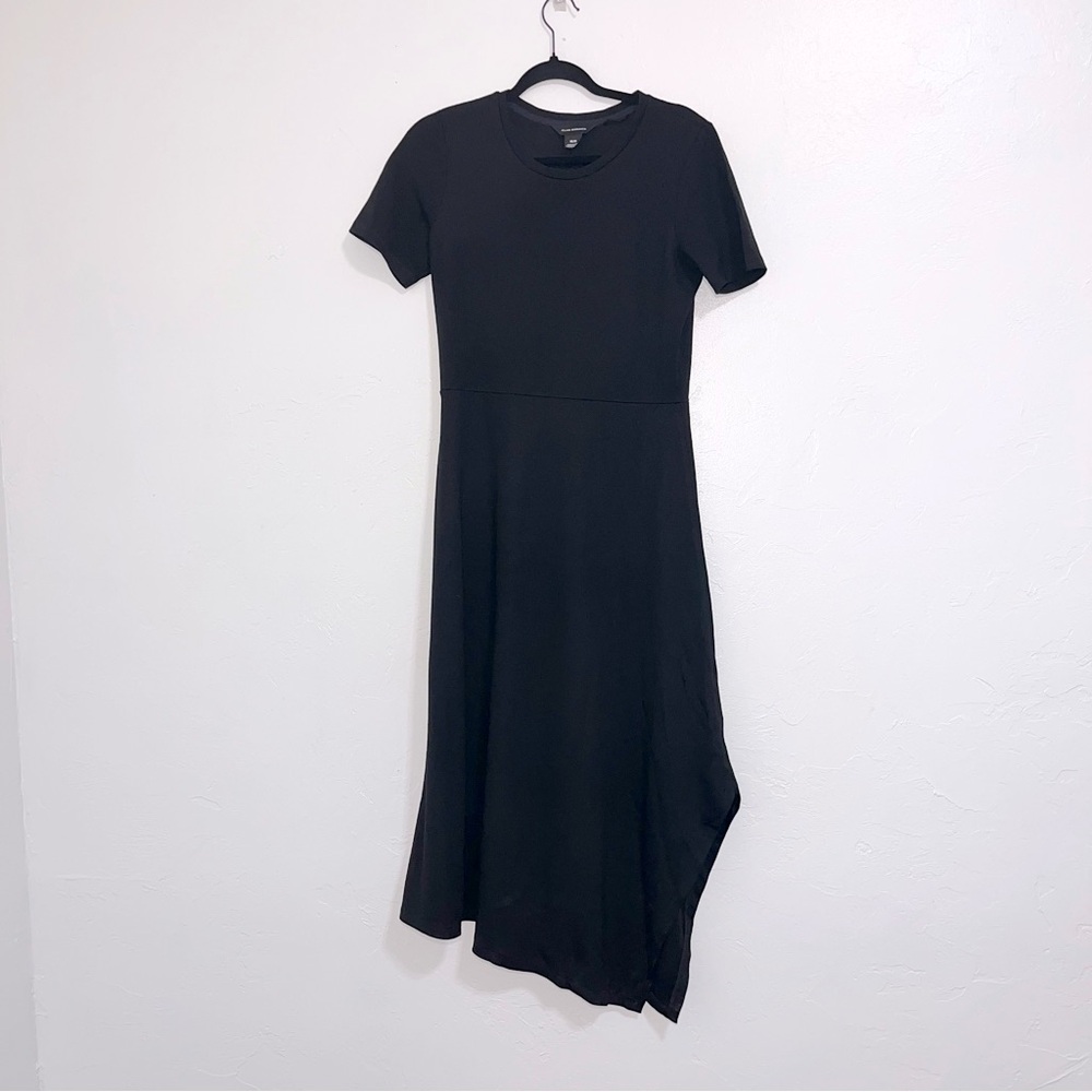 Club Monaco Elianna Shirt Sleeve Midi T Shirt Dress - Picture 3 of 13
